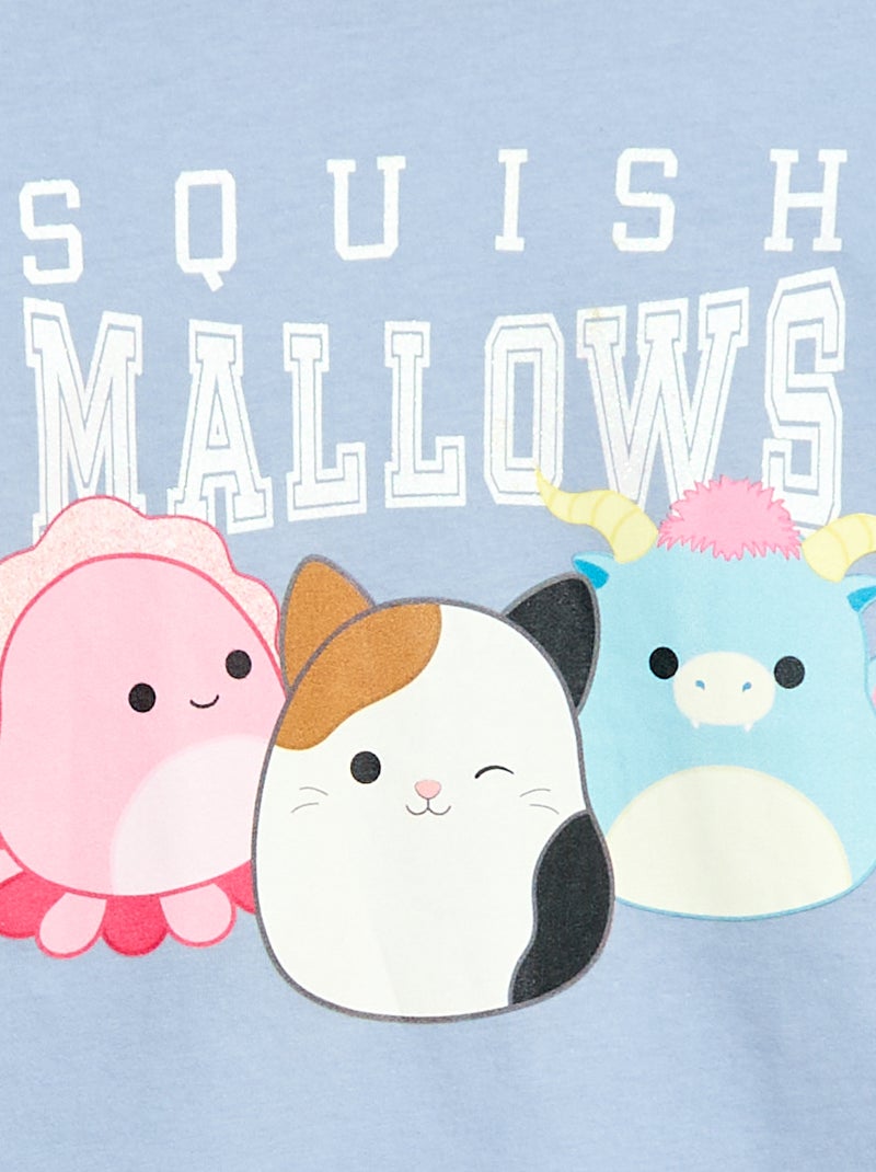 T-shirt 'Squishmallows' de mangas compridas Azul - Kiabi