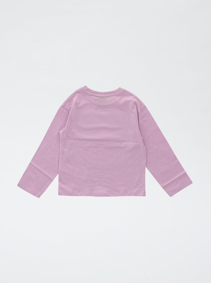 T-shirt 'Squishmallows' de mangas compridas Violeta - Kiabi