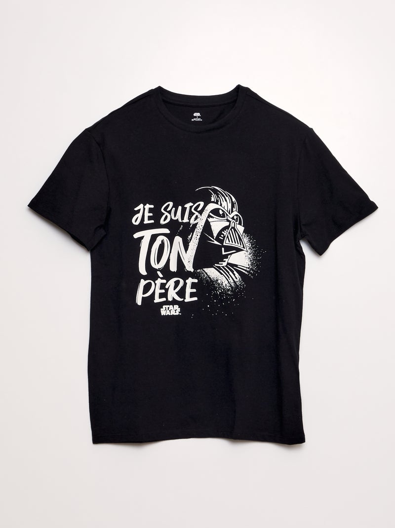 T-shirt 'Star Wars'  - 100 anos da 'Disney' PRETO - Kiabi