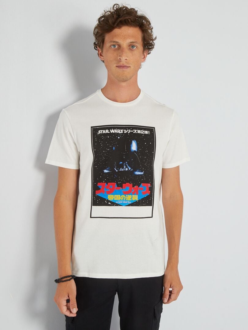 T-shirt 'Star-Wars' BRANCO - Kiabi
