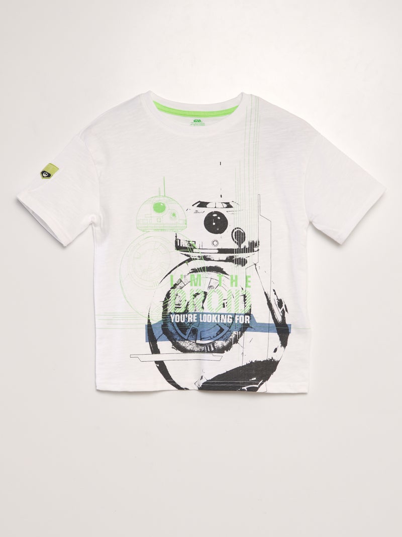 T-shirt 'Star Wars' BRANCO - Kiabi