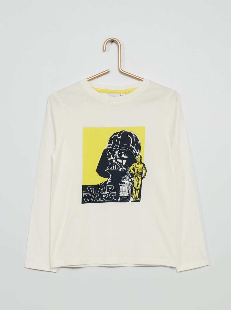T-shirt 'Star Wars' BRANCO - Kiabi