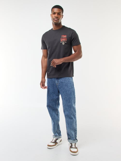 T-shirt 'Star Wars' 'Dark Vader' de manga curta - Kiabi