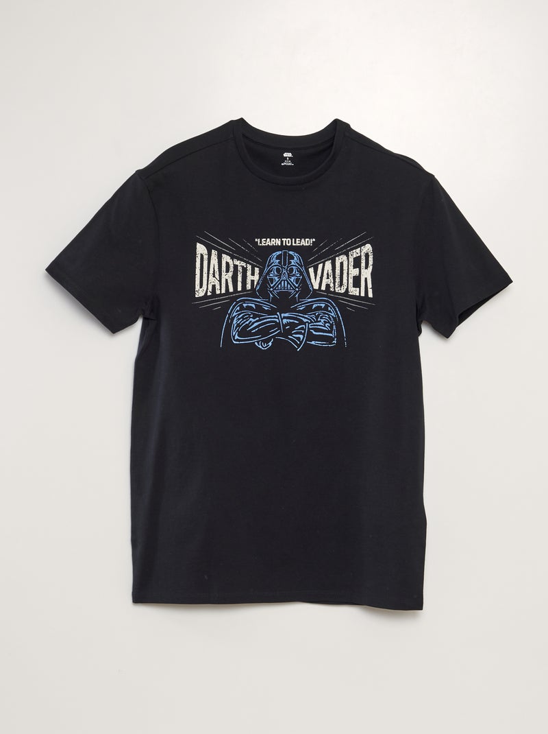 T-shirt 'Star Wars' de gola redonda PRETO - Kiabi