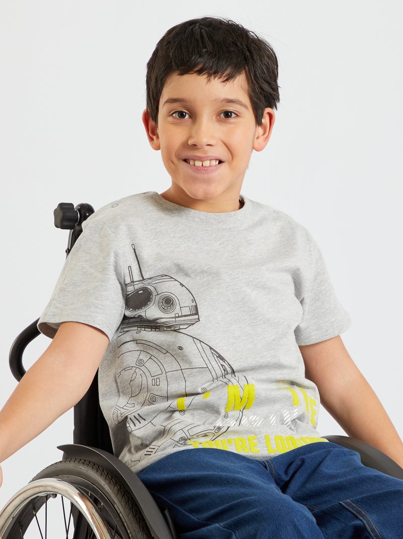 T-shirt 'Star Wars' So Easy CINZA - Kiabi