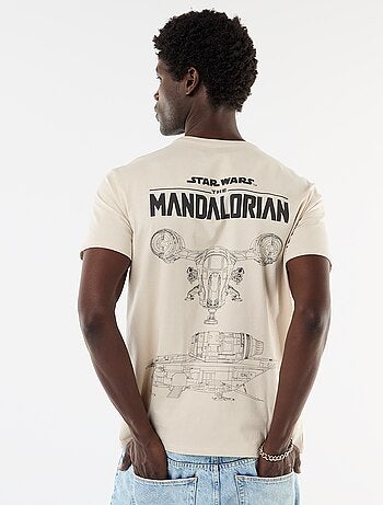 T-shirt \'Star Wars\' \'The Mandalorian\' de manga curta