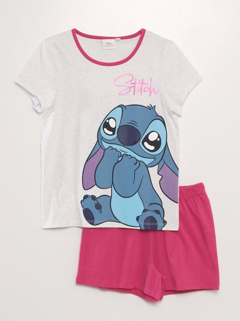 T-shirt 'Stich' BRANCO - Kiabi