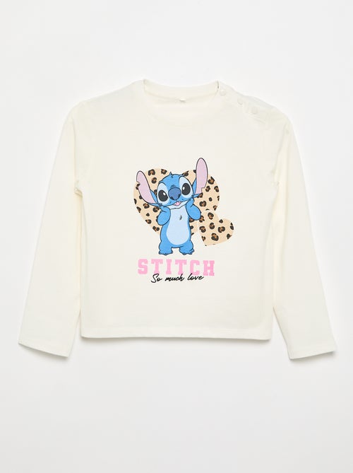 T-shirt 'Stitch' - coleção fácil de vestir - Kiabi