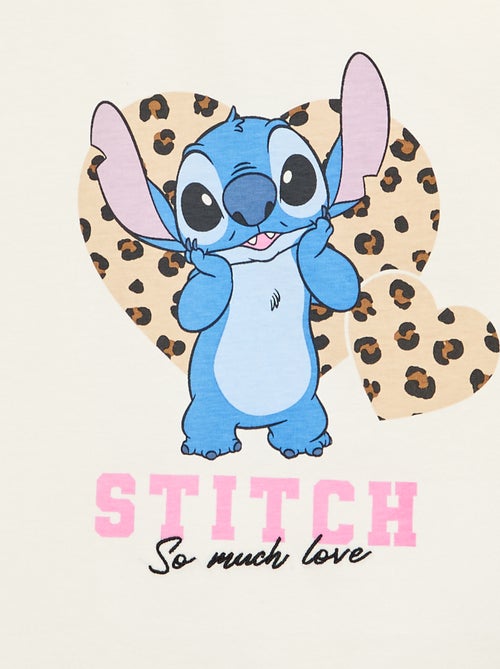 T-shirt 'Stitch' - coleção fácil de vestir - Kiabi