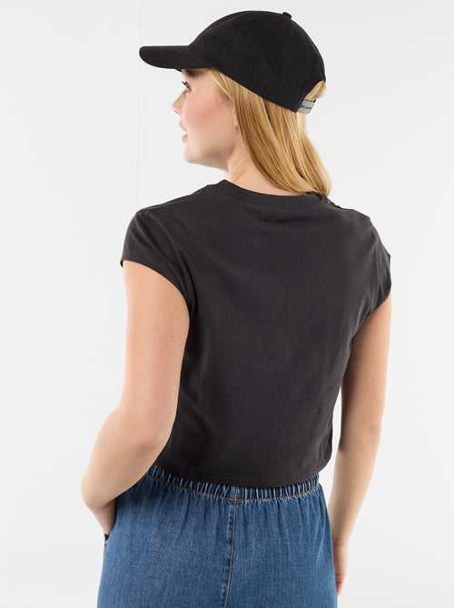 T-shirt 'Stitch' cropped 'Disney' - Kiabi