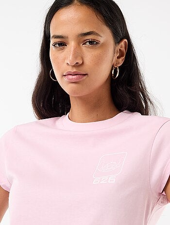 T-shirt 'Stitch' cropped 'Disney'