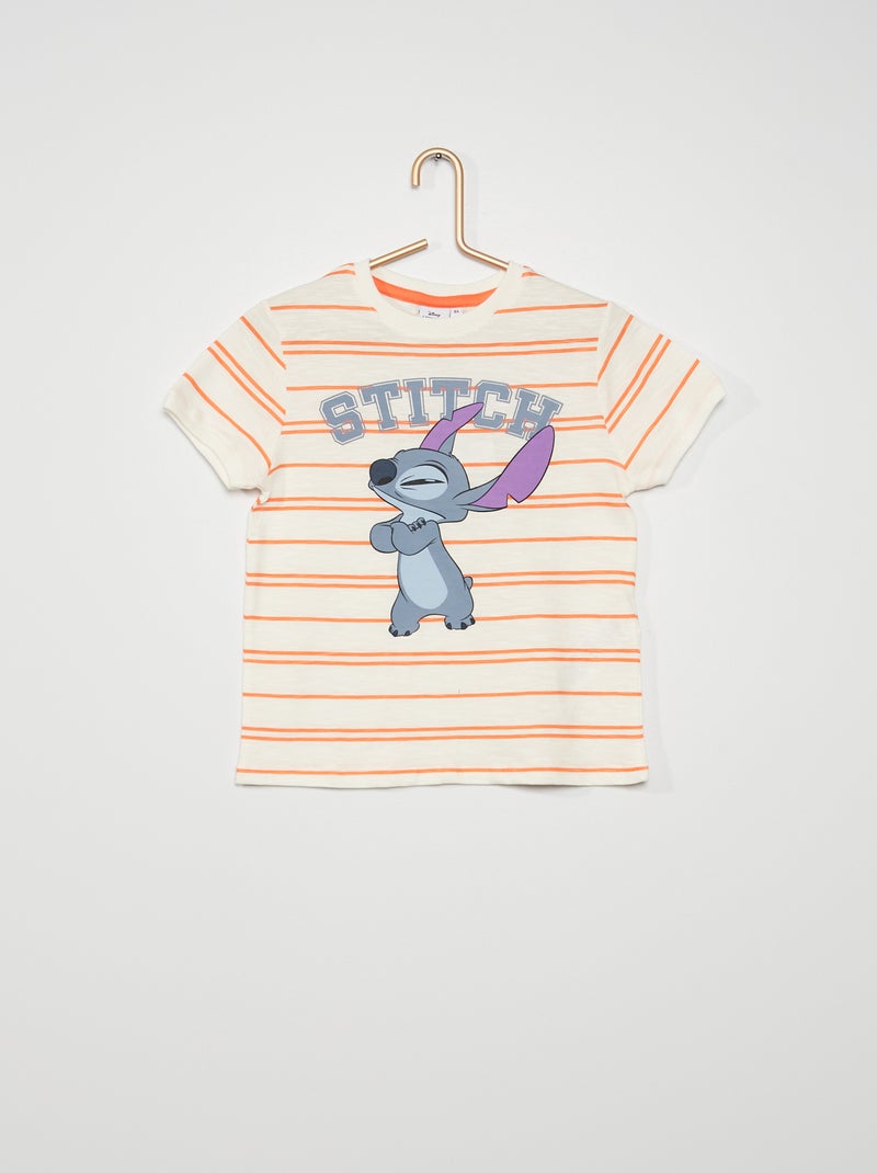 T-shirt 'Stitch' da 'Disney' BEGE - Kiabi