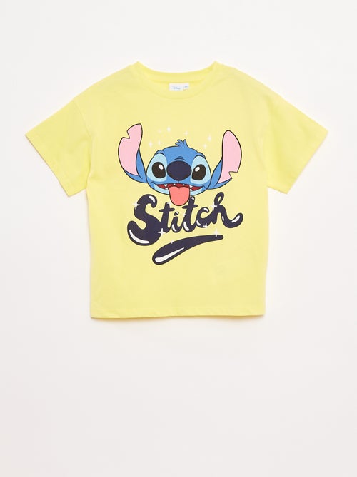 T-shirt 'Stitch' 'Disney' de manga curta - Kiabi