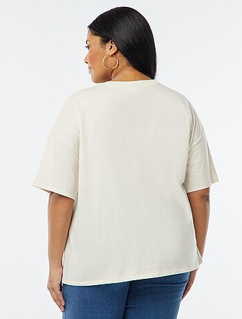 T-shirt 'Stitch' 'Disney' de manga curta
