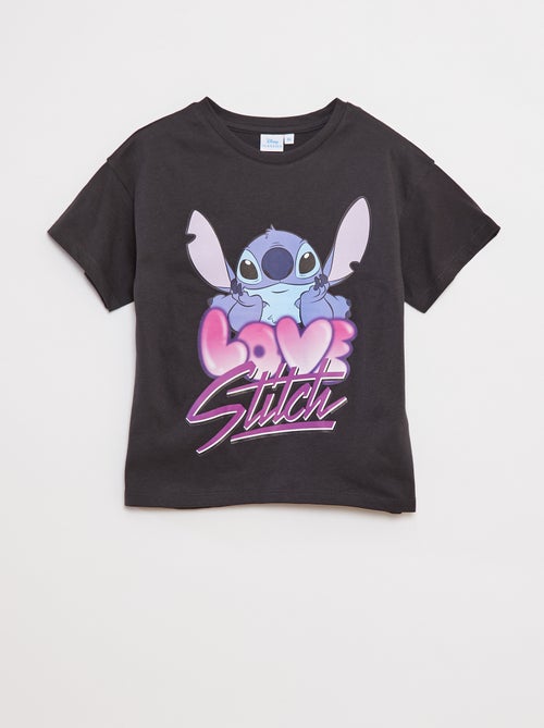 T-shirt 'Stitch' 'Disney' de manga curta - Kiabi