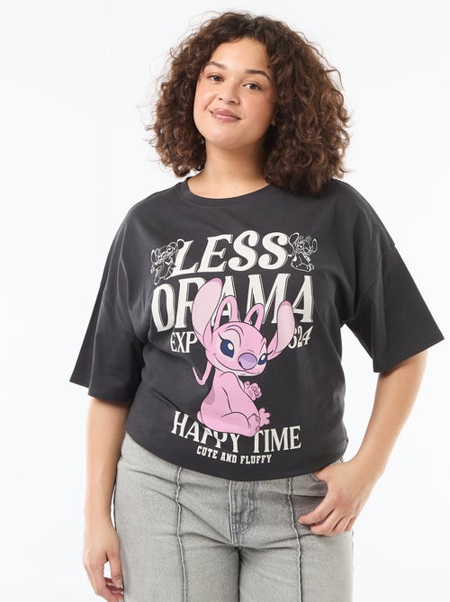 T-shirt 'Stitch' 'Disney' de manga curta - Kiabi