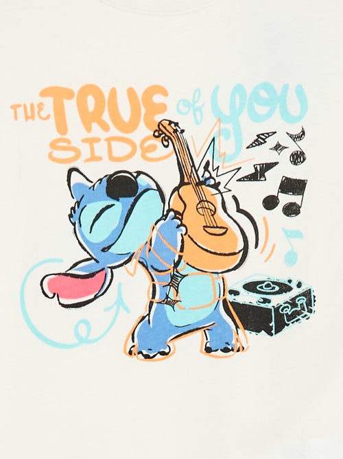 T-shirt 'Stitch' 'Disney' de mangas compridas - Kiabi