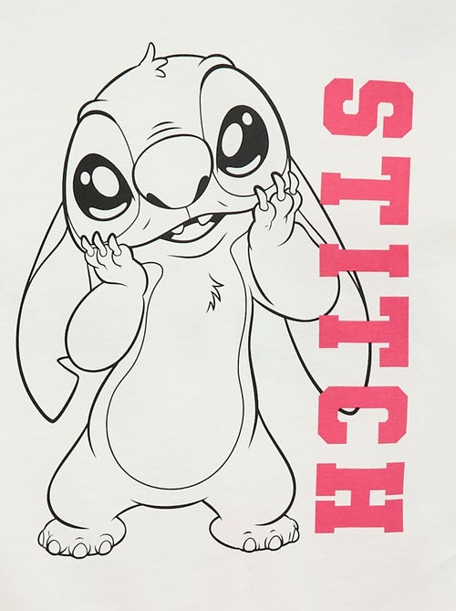 T-shirt 'Stitch' 'Disney' de mangas compridas - Kiabi