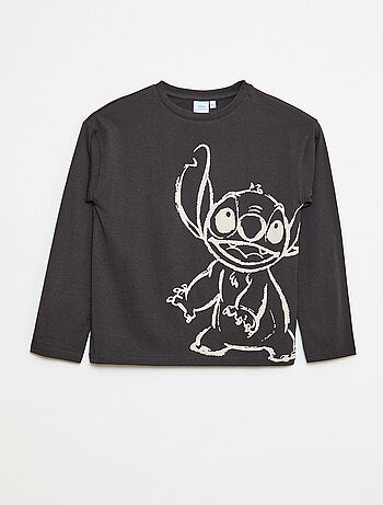T-shirt 'Stitch' 'Disney' de mangas compridas