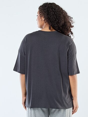 T-shirt 'Stitch' 'Disney' de mangas curtas