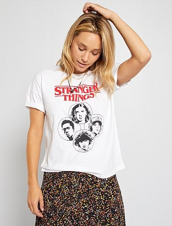 playeras de stranger things para niñas