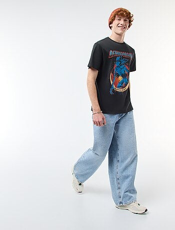 T-shirt 'Stranger Things' em algodão