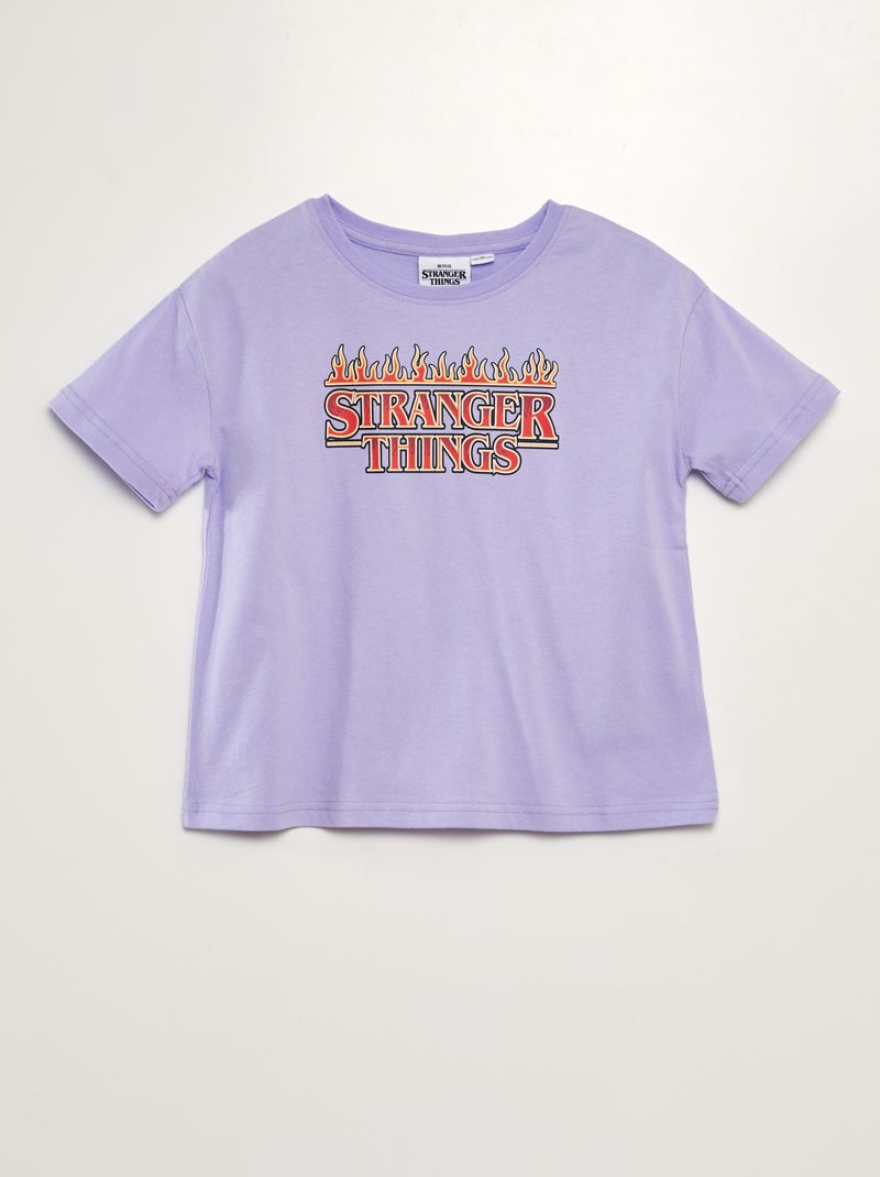 T-shirt 'Stranger Things' VIOLETA - Kiabi