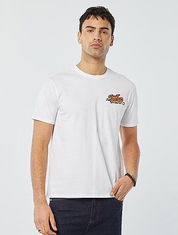 T-shirt 'Street Fighter' de manga curta