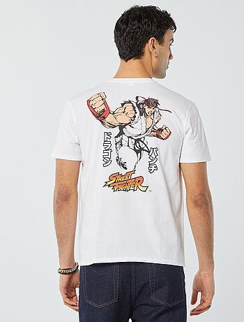 T-shirt 'Street Fighter' de manga curta