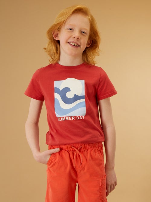 T-shirt 'summer day' - Kiabi