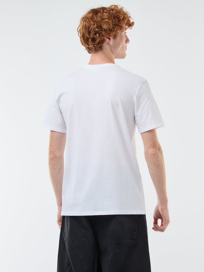 T-shirt 'Sun city' 'Dragon ball z' em algodão Branco - Kiabi