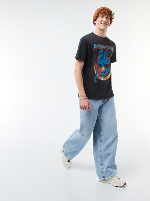 T-shirt 'Sun city' 'Stranger things' 'Netflix' em algodão - Kiabi