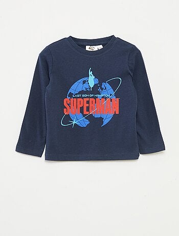T-shirt 'Super-Homem' da 'DC Comics'