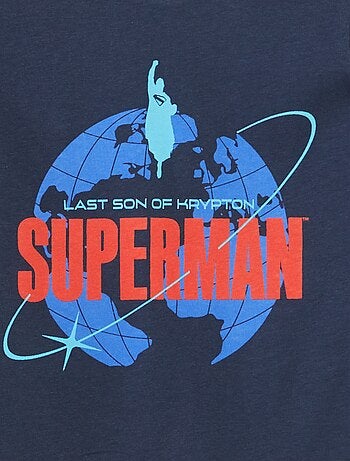 T-shirt 'Super-Homem' da 'DC Comics'