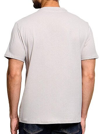 T-shirt calvin klein jeans vermelha para homem com logótipo