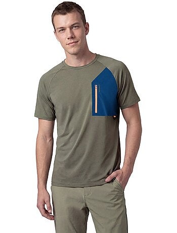 T-shirt técnica de caminhada homem
