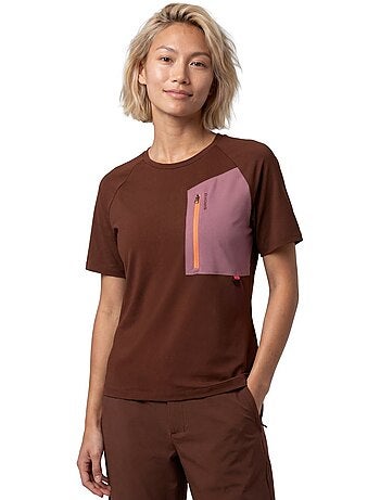 T-shirt técnica de caminhada mulher