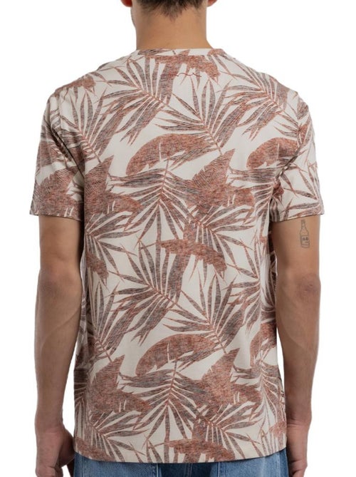 T-shirt teddy smith areski para homem bege/bordô - Kiabi T-shirt teddy smith areski para homem bege/bordô - Kiabi