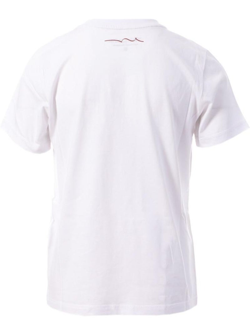 T-shirt teddy smith evan para rapaz com logótipo Branco - Kiabi