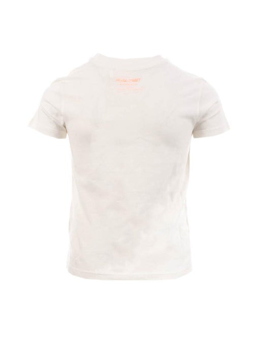T-shirt teddy smith flow branco para menina - Kiabi T-shirt teddy smith flow branco para menina - Kiabi