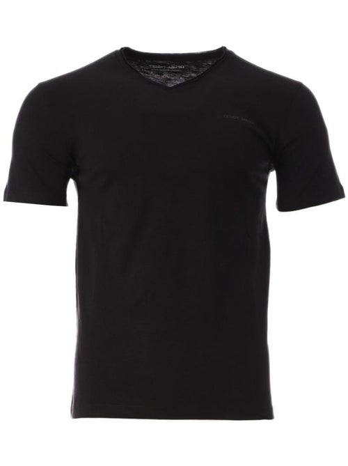 T-shirt Teddy Smith Gildas Preto para Homem - Kiabi