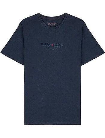 T-shirt teddy smith marine para homem 11017024d