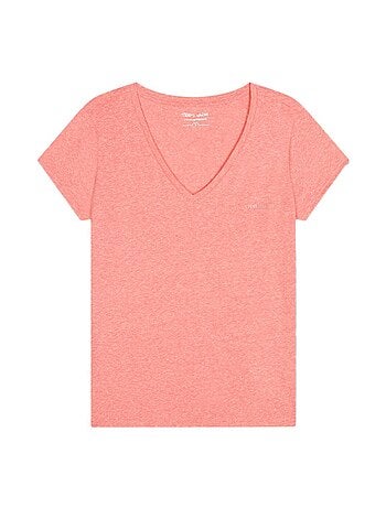 T-shirt Teddy Smith Narcisse Rosa para Mulher