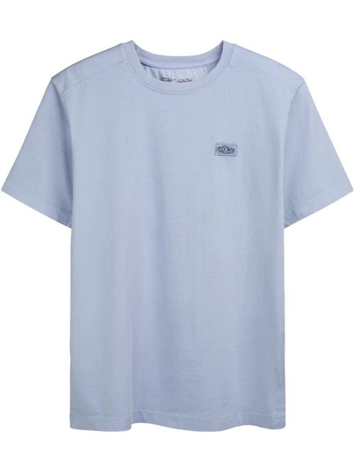 T-Shirt Teddy Smith Nateo Azul para Homem - Kiabi