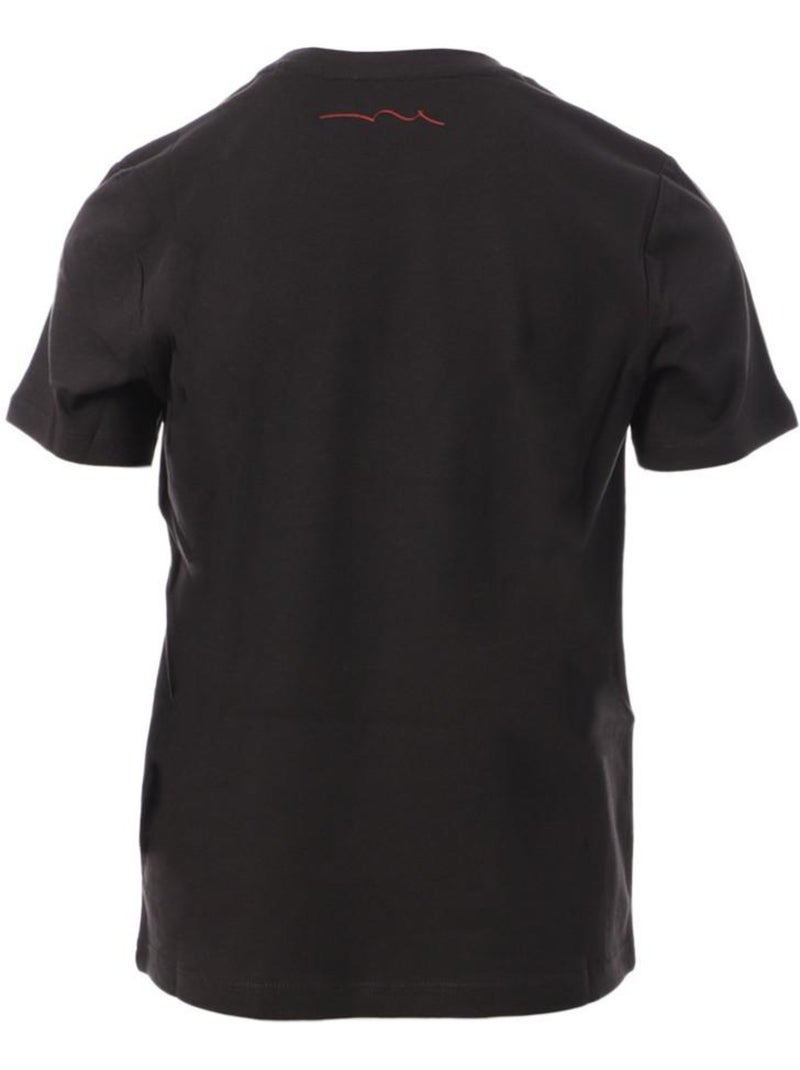 T-shirt Teddy Smith para Rapaz Preto 61007414D Azul-marinho - Kiabi