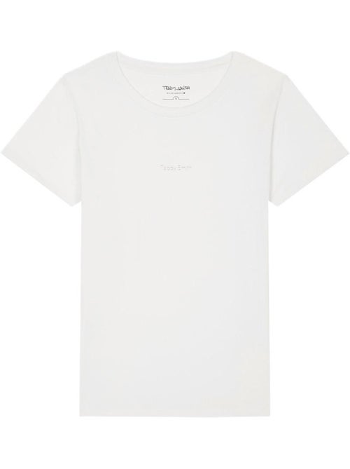 T-shirt Teddy Smith Ribelle Branco para Mulher - Kiabi T-shirt Teddy Smith Ribelle Branco para Mulher - Kiabi