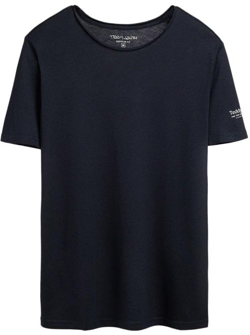 T-shirt Teddy Smith T-geo para Homem Azul Marinho - Kiabi T-shirt Teddy Smith T-geo para Homem Azul Marinho - Kiabi