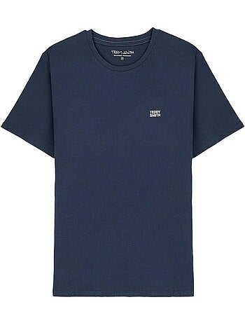 T-shirt Azul para Homem Teddy Smith Total