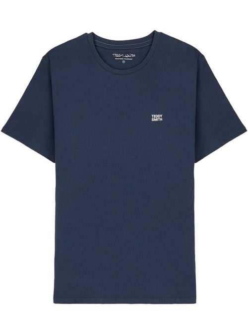 T-shirt Teddy Smith Total para Homem Azul Marinho - Kiabi