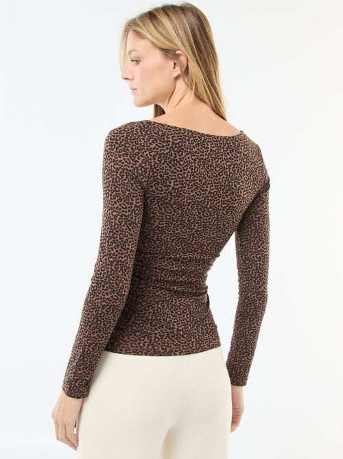 T-shirt térmico de manga comprida efeito segunda pele - Kiabi